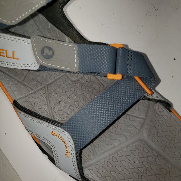 Merrell High Rise performance Mens Sandals shoes 14 gray Outdoor summer Strappy - Picture 10 of 12